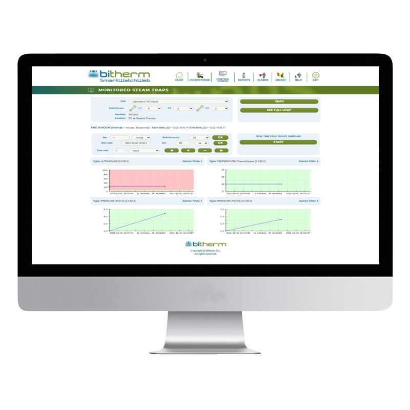 steam traps monitoring